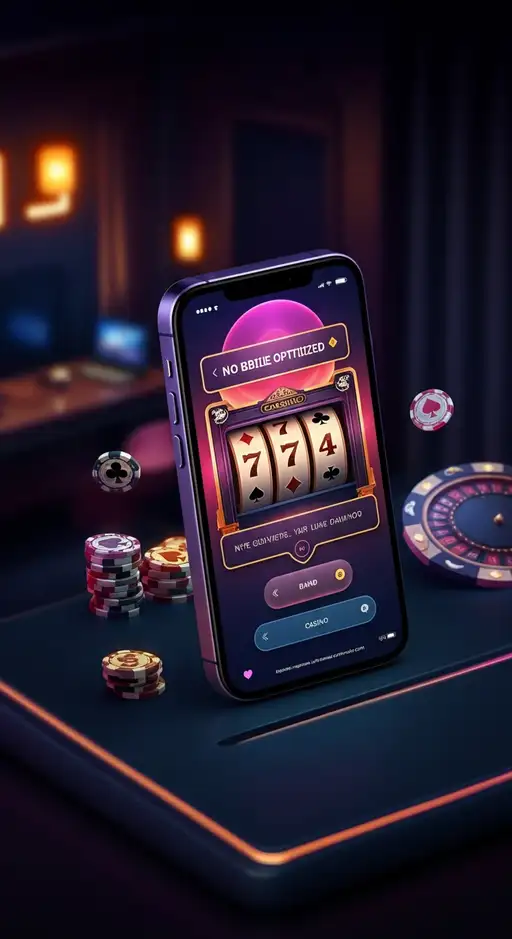 Interface van de mobiele Spinfin Casino-app met populaire gokautomaten en snelle navigatieopties voor een soepele spelervaring op smartphones.